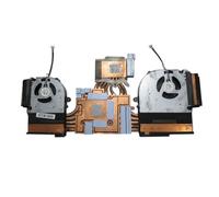 RTDPART Ventilador y disipador de Calor para CPU y GPU de portátil para CLEVO X170KN X170KM X170KM-G BS6812MS-U4N BS5812HS-U4P RTX30 6-31-X17KN-100 6-31-X17KN-101 Nuevo