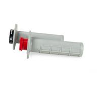 Rtech Half Waffle Lock-on MX Enduro Manillar Puños Cerrados Gris