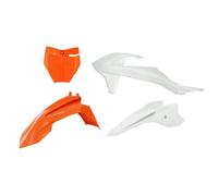 Rtech Kit De Plástico Compatible Con KTM SX 50 SXE 16-23 Naranja/Blanco OEM