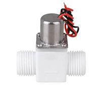 Rtengtunn Válvula solenoide, 1/2 "DC 3V Válvula solenoide Plástico Duradero Control de Agua Válvula de Pulso eléctrica para Grifo de integración