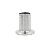 RTKYYZ 1 unidad de espiga for manguera de vacío de acero inoxidable 304 KF40 OD6 8 13 16 20 25 38mm adaptador de brida abrazadera de montaje de tubería(20mm)