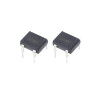 RTKYYZ 20 piezas SAMIROB DB207 Puente rectificador DIP4 1000 V 2 A DB207S Diodo rectificadores de potencia Componentes electrónicos IC