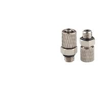 RTKYYZ 5 mini accesorios de manguera for tubería neumática, diámetro exterior de 3 mm, 4 mm, 5 mm y 6 mm, rosca macho M3, M4, M5, M6, conector rápido de cobre recto/codo.(Hose OD 4mm - M6,PC)