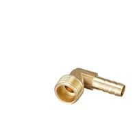 RTKYYZ Conector de Pagoda PCF PL, 6, 8, 10, 12, 14 y 16mm, conector de lengüeta for manguera, rosca trasera de manguera 1/8, 1/4, 3/8, 1/2 BSP, accesorio de tuberías de latón, 1 ud.(Barb 6mm-1I2,PL)