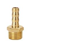 RTKYYZ Conector de Pagoda PCF PL, 6, 8, 10, 12, 14 y 16mm, conector de lengüeta for manguera, rosca trasera de manguera 1/8, 1/4, 3/8, 1/2 BSP, accesorio de tuberías de latón, 1 ud.(Barb 8mm-3I8,PL)