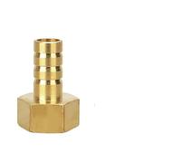 RTKYYZ Conector de Pagoda PCF PL, 6, 8, 10, 12, 14 y 16mm, conector de lengüeta for manguera, rosca trasera de manguera 1/8, 1/4, 3/8, 1/2 BSP, accesorio de tuberías de latón, 1 ud.(Barb 10mm-1I2,PL)