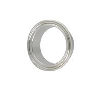 RTKYYZ Virola de abrazadera de tubo de soldadura, accesorio sanitario de 38mm y 51mm, compatible con abrazadera triple de 1,5 "y 2", acero inoxidable 304, 1 ud.(42mm OD weld)