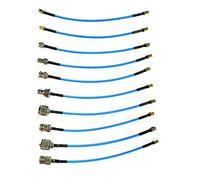 RTL-SDR Blog SMA Macho a SMA, BNC, Tipo N, Tipo F, UHF M+F RG402 20 cm, 10 Piezas