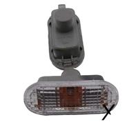 RTmcgPyuK Luz de posición lateral del parachoques delantero, juego de indicadores de giro de plástico, lámpara halógena Compatible con guardabarros del vehículo