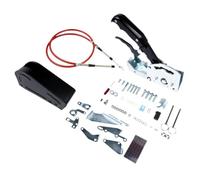 RTmcgPyuK Palanca de cambios automática para transmisiones de 3 o 4 velocidades Compatible con varillaje TH350 TH400 C4 C6 y BM81052