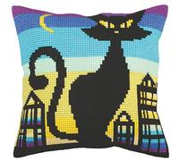 RTO Collection D 'Art - Kit de Punto de Cruz cojín de, 40 x 40 cm