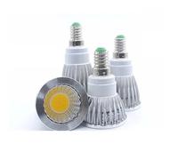 RTQAZWSXE Lamps, 10pcs/lot LED COB Spotlight AC220V 5W GU10/E27/E14 Dimmable Home Decor Lamp, MR16 12V Spot Light(Cold White,E14 AC 220V)