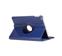 RTQAZWSXE YSJX Lychee Pattern Protective Cover 360° Rotating Leather Case Suitable for Samsung Galaxy Tab S8/S9/S9FE 11 Inches Universal(Azul Oscuro)