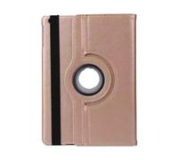 RTQAZWSXE YSJX Lychee Pattern Protective Cover 360° Rotating Leather Case Suitable for Samsung Galaxy Tab A9 8.7 Inches(Golden)