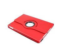 RTQAZWSXE YSJX Lychee Pattern Protective Cover 360° Rotating Leather Case Suitable for Samsung Galaxy Tab A9 8.7 Inches(Rojo)
