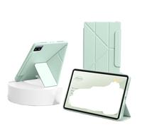 RTQAZWSXE YSJX Y-Fold Protective Case with Pen Slot Anti-Drop Soft Shell Suitable for iPad 11th Generation 11 Inches(Verde)