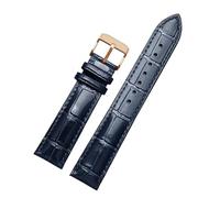 RTRCAGAKM 18 19 20 21 mm 22 mm Apto for TISSOT Apto for Tudor Apto for Rolex Apto for Citizen Apto for Longines Correa de reloj verde azul oscuro Correa de reloj for hombre(A Dark blue -RG pin,Width 1