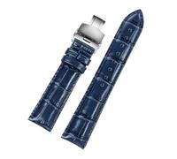 RTRCAGAKM 18 19 20 21 mm 22 mm Apto for TISSOT Apto for Tudor Apto for Rolex Apto for Citizen Apto for Longines Correa de reloj verde azul oscuro Correa de reloj for hombre(Royal blue-s folding,Width