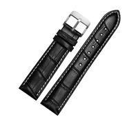 RTRCAGAKM Ajuste for correa de reloj 22mm 23 24 26mm 28mm correa de reloj con cierre de pasador pulsera for hombre correa de reloj General(Blue sk,24mm)