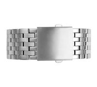 RTRCAGAKM Ajuste for correa for DIESEL Metal Acero inoxidable Hombres Correa de reloj DZ7395 4476 4496 Cadena de reloj de esfera grande mate 22 m 24 mm 26 mm 28 mm 30 mm Bandas(C silver,26mm)