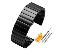 RTRCAGAKM Ajuste for correa for DIESEL Metal Acero inoxidable Hombres Correa de reloj DZ7395 4476 4496 Cadena de reloj de esfera grande mate 22 m 24 mm 26 mm 28 mm 30 mm Bandas(E Black,30mm)