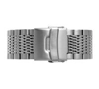 RTRCAGAKM Ajuste for correa for DIESEL Metal Acero inoxidable Hombres Correa de reloj DZ7395 4476 4496 Cadena de reloj de esfera grande mate 22 m 24 mm 26 mm 28 mm 30 mm Bandas(D silver,28mm)