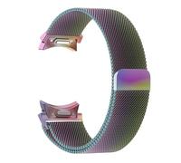 RTRCAGAKM Banda de bucle for Samsung Fit for Galaxy Watch 6 5 4 40 mm 44 mm 5 Pro Pulsera de metal Fit for Galaxy Watch 4 6 Classic 47 43 42 46 mm Correa(Colorful,Galaxy Watch5 40mm)