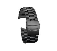 RTRCAGAKM Compatible con Casio for EDIFICE Compatible con EFV-540 Compatible con EFV-500 Compatible con BEM501 Compatible con EFS-S510 Compatible con EFB-650 Correa de acero inoxidable con extremo cur