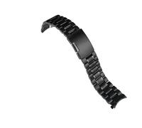 RTRCAGAKM Compatible con Casio for EDIFICE Compatible con EFV-540 Compatible con EFV-500 Compatible con BEM501 Compatible con EFS-S510 Compatible con EFB-650 Correa de acero inoxidable con extremo cur