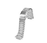 RTRCAGAKM Compatible con Casio GW-B5600 DW5600/M5610/GMW-B5000/GA2100/GM-2100 GM5600 Correa de reloj de acero inoxidable Correa de reloj Pulsera de metal for hombre(GM2100 GA2100 silver)