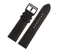 RTRCAGAKM Compatible con correa de reloj for Casio Sports Mountaineering 5620 PRW-50/70/30/60YT de nailon de liberación rápida con hebilla de pasador de 23 mm(Black Orange -black)