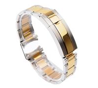 RTRCAGAKM Compatible con pulsera Oyster Correa de reloj de acero inoxidable 316L Compatible con Rolex Compatible con SUBMARINER Compatible con DAYTONA SUP Compatible con pulsera de reloj for hombre fo