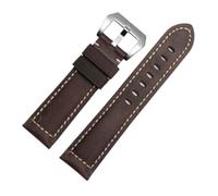 RTRCAGAKM Compatible con Samsung Gear S2 S3 Watch, correa de reloj inteligente con hebilla de acero de liberación rápida de 20 mm y 22 mm(Matte-dark brown-S,22mm)