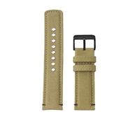 RTRCAGAKM Compatible con TIMEX T49905 T49963 T49953 Compatible con Citizen Compatible con Hamilton Correa de reloj de lona de nailon resistente al agua de 20 mm for hombre de color caqui(Khaki-black p