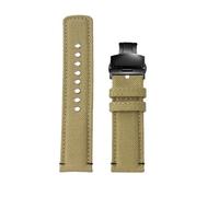 RTRCAGAKM Compatible con TIMEX T49905 T49963 T49953 Compatible con Citizen Compatible con Hamilton Correa de reloj de lona de nailon resistente al agua de 20 mm for hombre de color caqui(Khaki-black F
