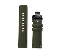 RTRCAGAKM Compatible con TIMEX T49905 T49963 T49953 Compatible con Citizen Compatible con Hamilton Correa de reloj de lona de nailon resistente al agua de 20 mm for hombre de color caqui(Green-black F