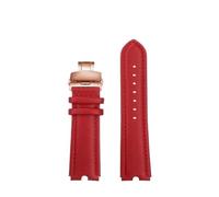RTRCAGAKM Compatible con VERSACE Compatible con pulsera Fit For PALAZO Compatible con correa de reloj de cuero con muescas Fit For Medusa de 18 mm Correa de reloj for mujer VECQ00418/00118 Pulsera for