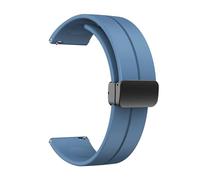 RTRCAGAKM Correa con hebilla plegable magnética compatible con TicWatch Pro 3, compatible con Ultra GPS/LTE, correa de silicona compatible con TicWatch E3, compatible con GTX, compatible con GTH/E2, a