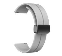 RTRCAGAKM Correa con hebilla plegable magnética compatible con TicWatch Pro 3, compatible con Ultra GPS/compatible con LTE, correa de silicona compatible con TicWatch E3/compatible con GTX/compatible