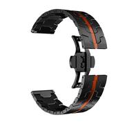 RTRCAGAKM Correa de acero inoxidable compatible con Amazfit Compatible con Falcon Compatible con T-rex Compatible con Ultra Compatible con GTR 4 3/3 Pro 2 2e Correa de reloj for hombre compatible con