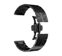 RTRCAGAKM Correa de acero inoxidable compatible con Amazfit Compatible con Falcon Compatible con T-rex Compatible con Ultra Compatible con GTR 4 3/3 Pro 2 2e Correa de reloj for hombre compatible con