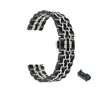 RTRCAGAKM Correa de acero inoxidable de metal compatible con Xiaomi Watch S1, compatible con Active, compatible con Mi Watch, versión global, pulsera de reloj inteligente, accesorios de correa de relo