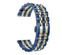 RTRCAGAKM Correa de acero inoxidable de metal compatible con Xiaomi Watch S1, compatible con Active, compatible con Mi Watch, versión global, pulsera de reloj inteligente, accesorios de correa de relo