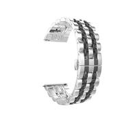 RTRCAGAKM Correa de acero inoxidable de metal compatible con Xiaomi Watch S1, compatible con Active, compatible con Mi Watch, versión global, pulsera de reloj inteligente, accesorios de correa de relo
