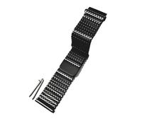 RTRCAGAKM Correa de acero inoxidable magnética de 22 mm for reloj for HUAWEI WATCH 4 Pro, correa de repuesto compatible con pulsera for HUAWEI GT 2 3 de 46 mm(Style 1-Black,22mm)