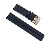 RTRCAGAKM Correa de cuero de 24 mm for reloj for Suunto 9 y 7, compatible con Spartan Traverse y D5.(Black silver buckle)