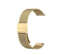 RTRCAGAKM Correa de malla de acero inoxidable y metal apta for POLAR, apta for IGNITE 2, apta for VANTAGE M2 M, apta for UNITE, apta for GRIT X, pulsera de reloj(Gold,For POLAR Unite)