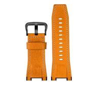 RTRCAGAKM Correa de reloj compatible con Casio Compatible con G-SHOCK GST-210/W120L/S130L/S310 GST-B100 W300/400G Correa de reloj con muescas for hombre de 26 mm Accesorios(Yellow black clasp)