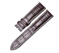 RTRCAGAKM Correa de reloj de 13,14,15,18,19,20,21,22mm apta for correa de reloj for Longines Master Collection 1832(Brown NO Clasp,22mm)