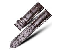 RTRCAGAKM Correa de reloj de 14, 18, 19, 20 y 22 mm Compatible con Longines Master Collection Compatible con Longines Elegant 1832 Compatible con correa de reloj for Longines Record Evidenza(Brown NO
